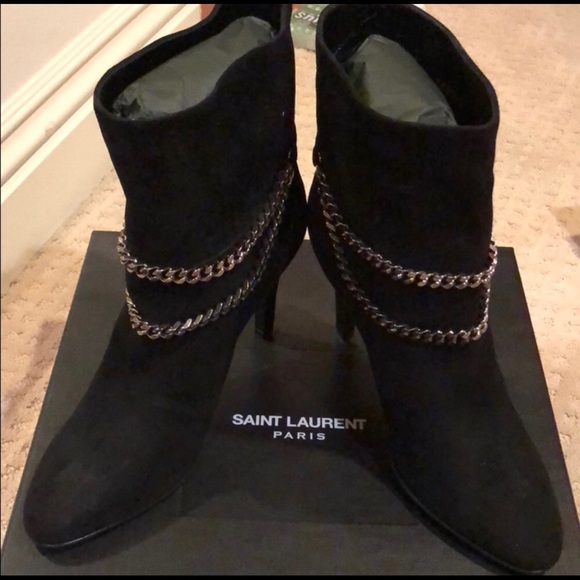 💯Authentic new YSL Debbie 100 Bootie - Picture 3 of 5